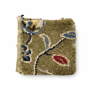 Classic Rare Green Piece of Riyadh-ul-Jannah Qaleen (2×2 Inches)