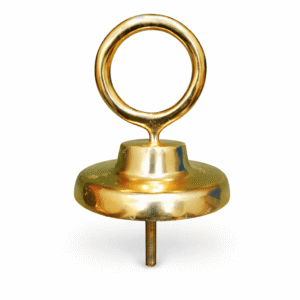 Authentic gold-plated Ghilaf-e-Kaaba hook from the Holy Kaaba